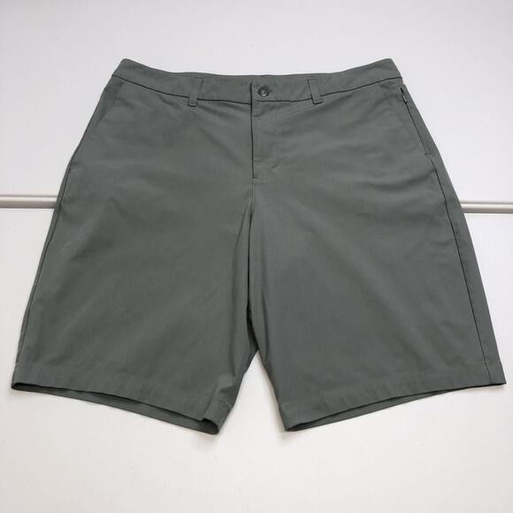Lululemon Men’s ABC Shorts Everyday Classic Fit Green Size 36 LM7A83S - Picture 1 of 6